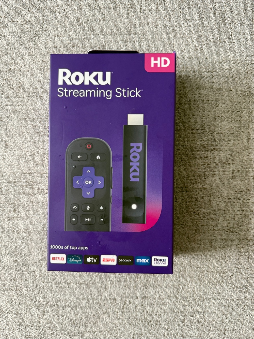 Roku HD with voice control new in box